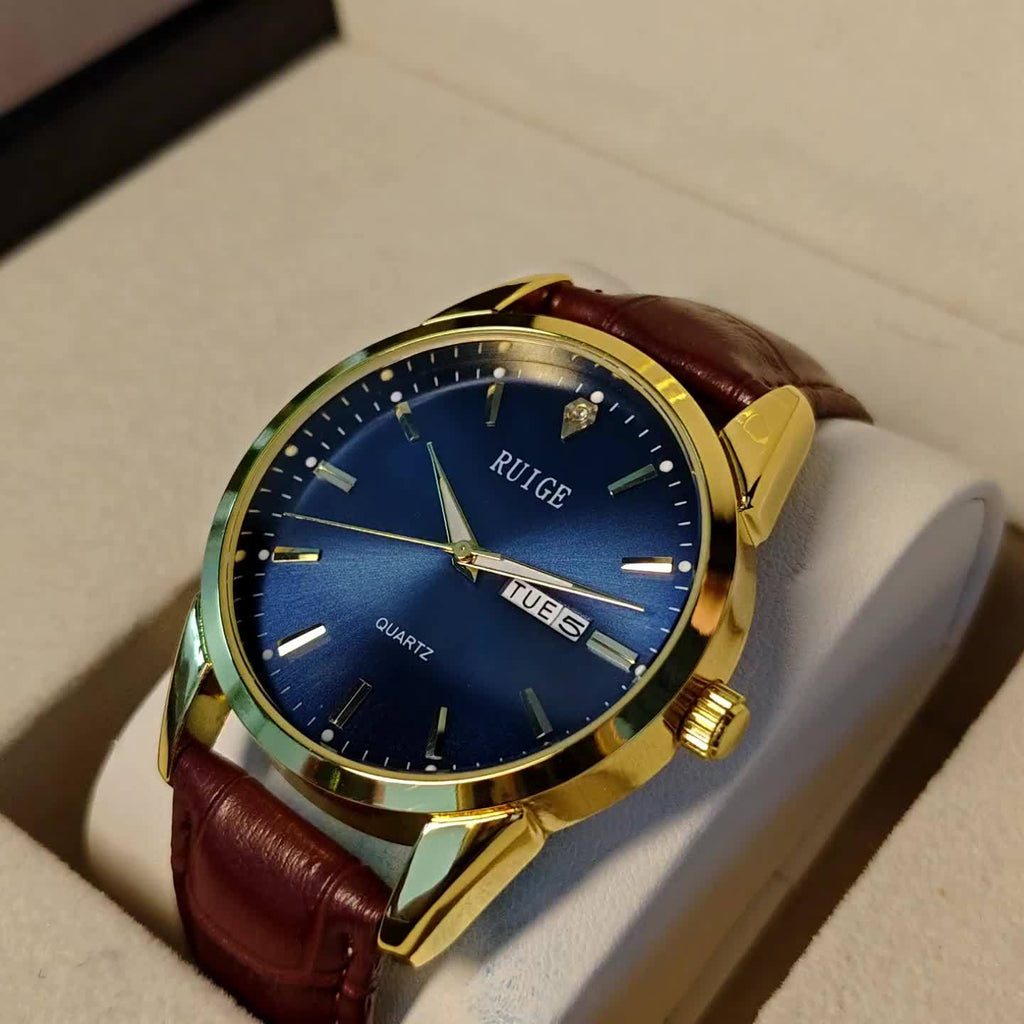 Azure Monarch Timepiece
