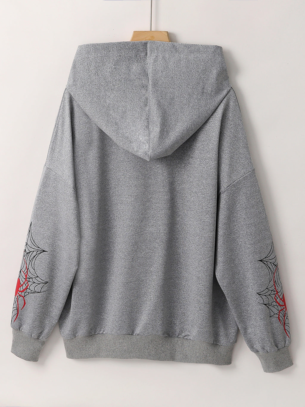Crimson Web Hoodie