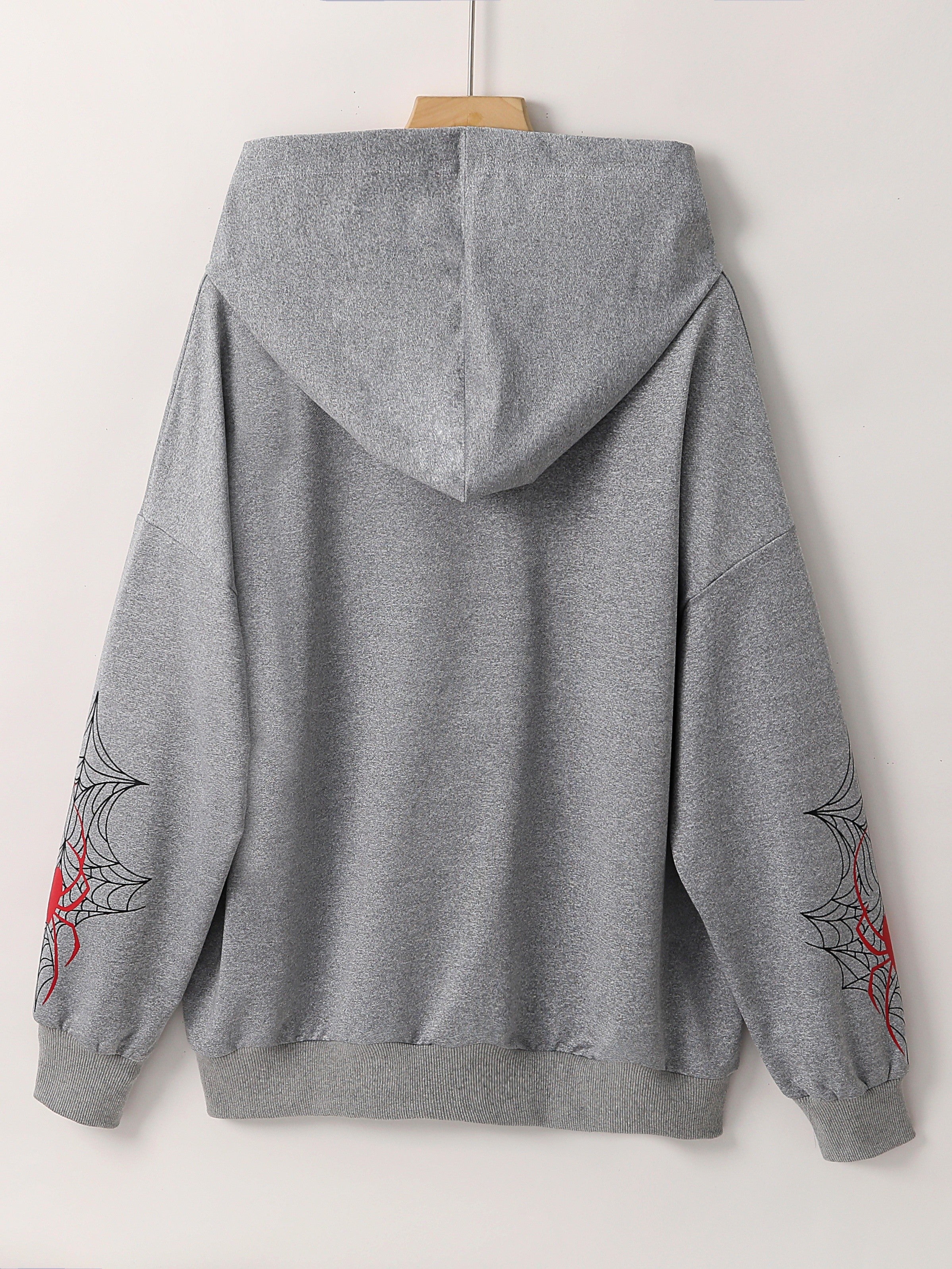 Crimson Web Hoodie