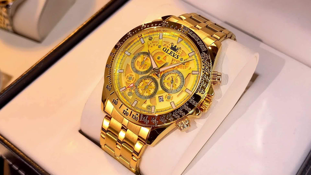 Imperium Gold Chronograph