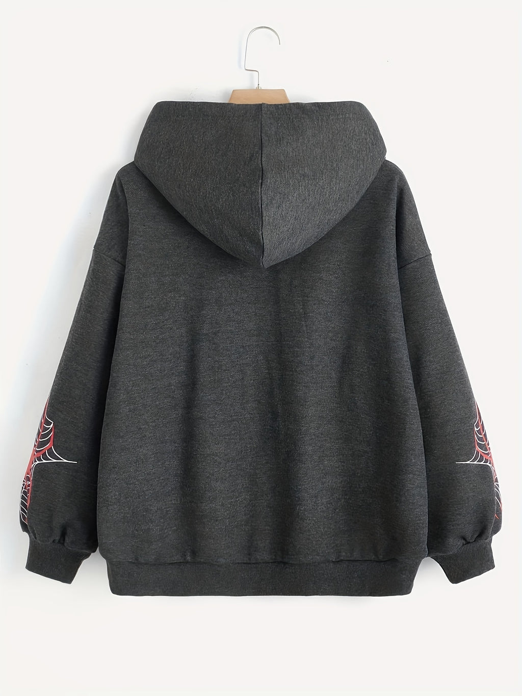 Crimson Web Hoodie