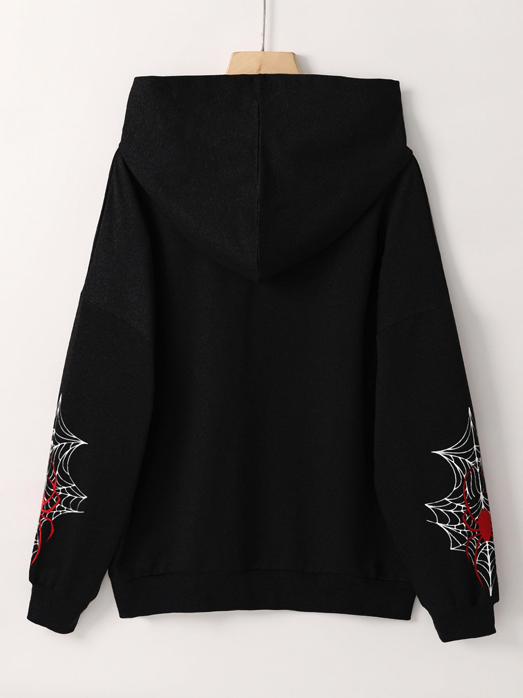 Crimson Web Hoodie