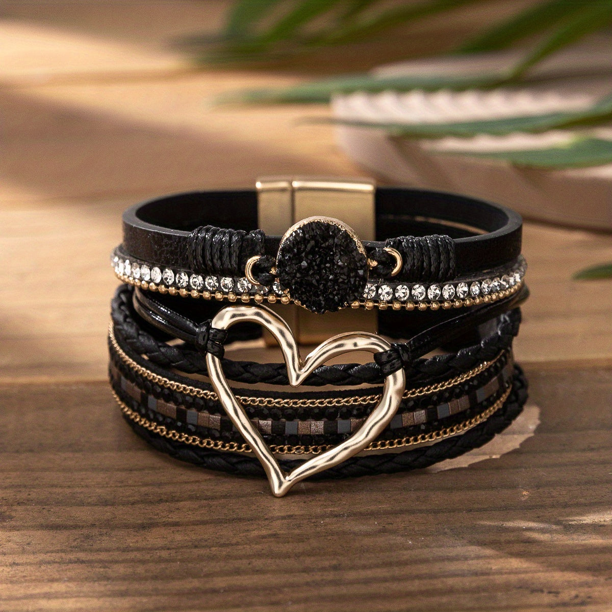 Eclipse Heart Bracelet