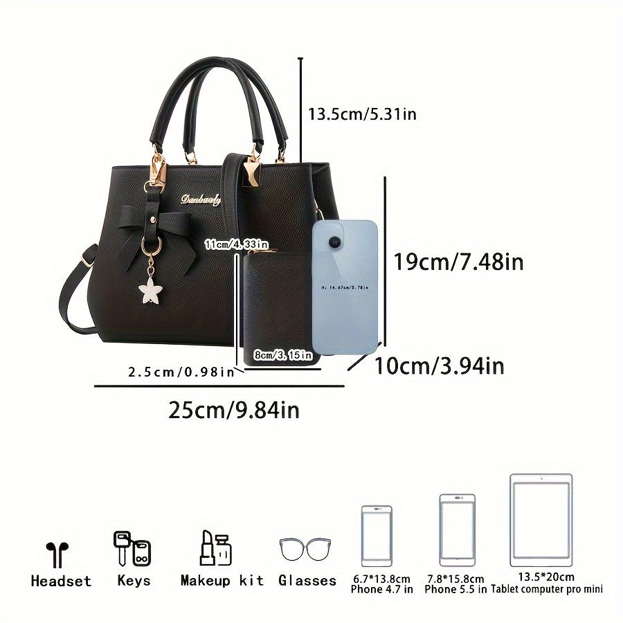 Midnight Elegance Handbag Set