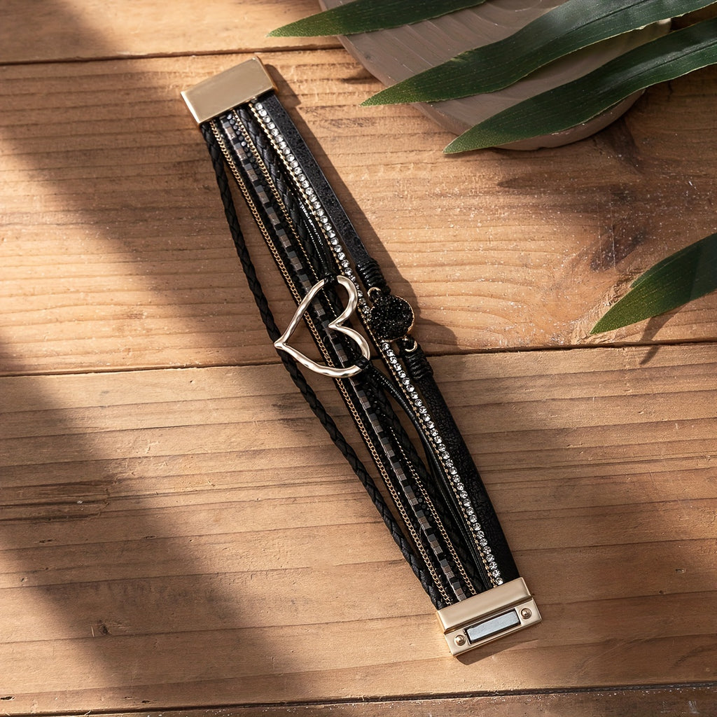 Eclipse Heart Bracelet