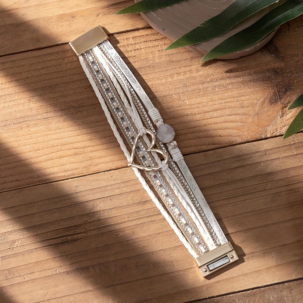 Eclipse Heart Bracelet