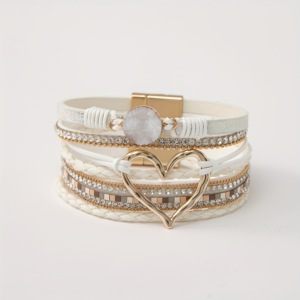 Eclipse Heart Bracelet