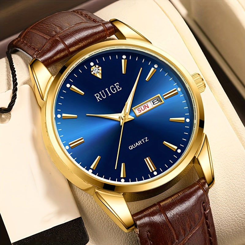 Azure Monarch Timepiece
