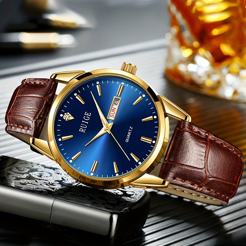 Azure Monarch Timepiece