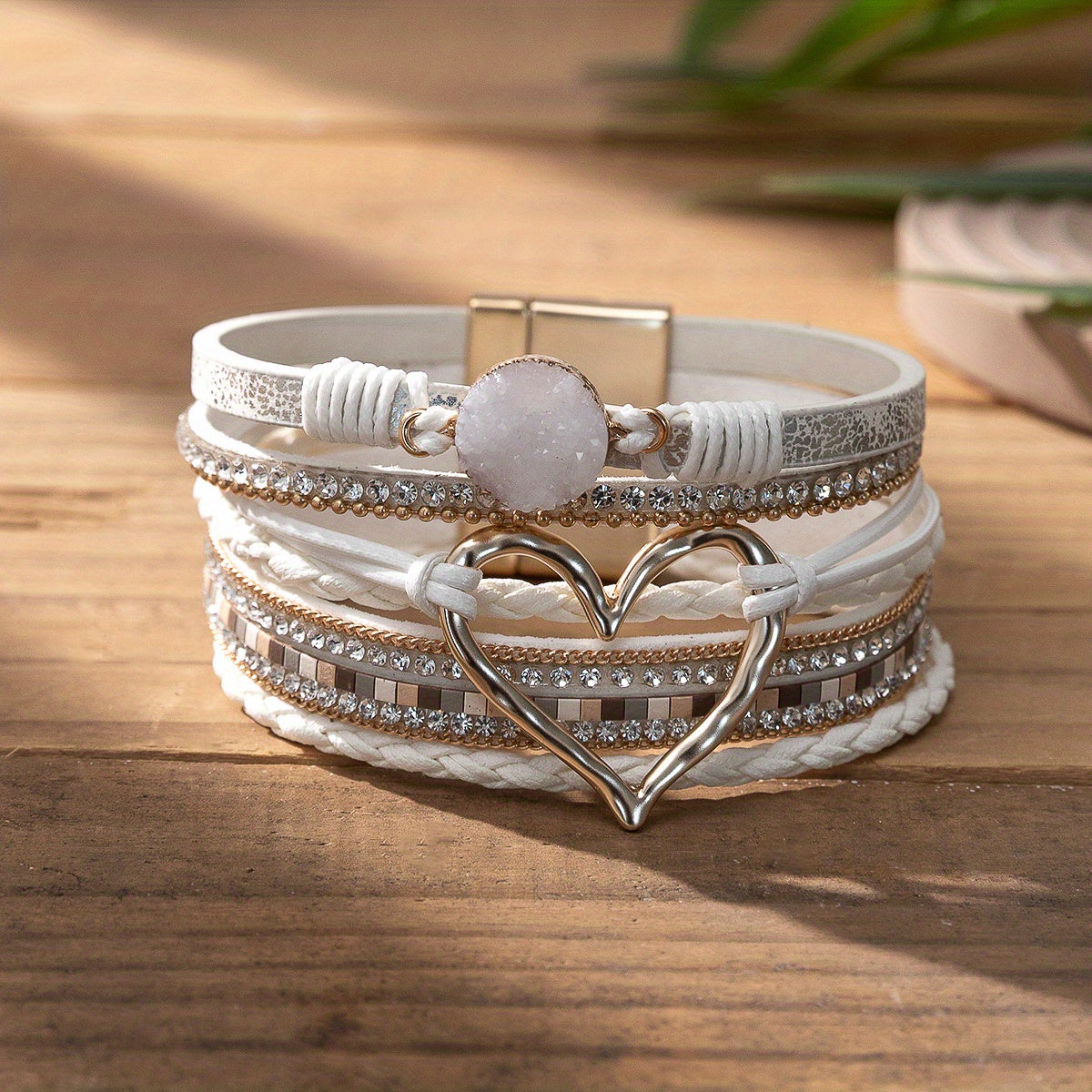 Eclipse Heart Bracelet